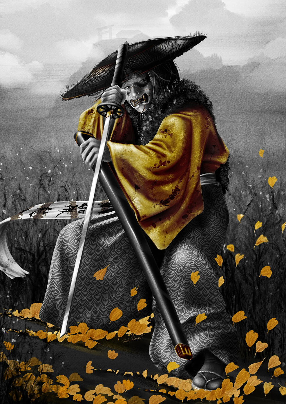 Ghost of Yotei Fan Art