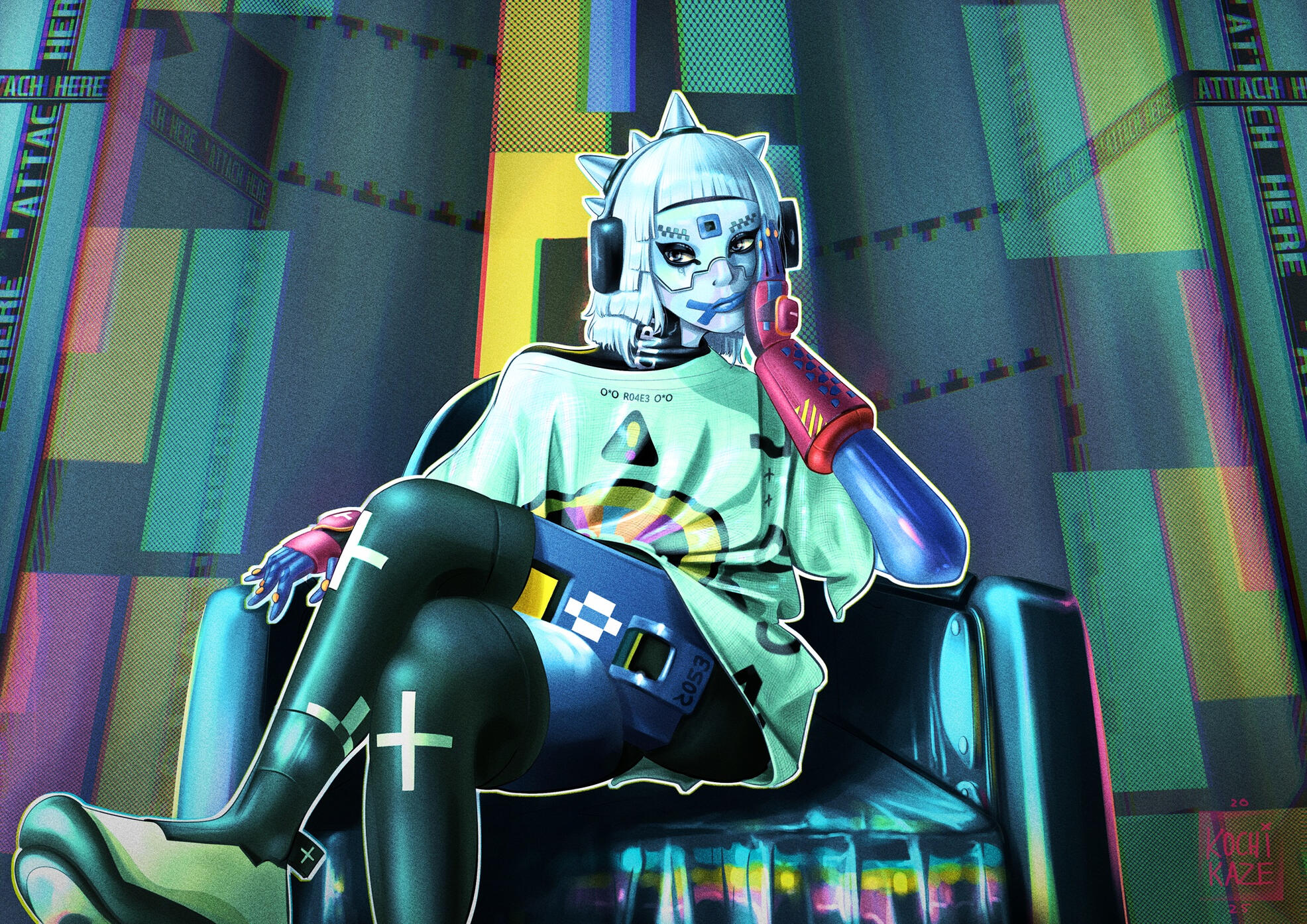 Marathon (Game) Glitch Fan Art